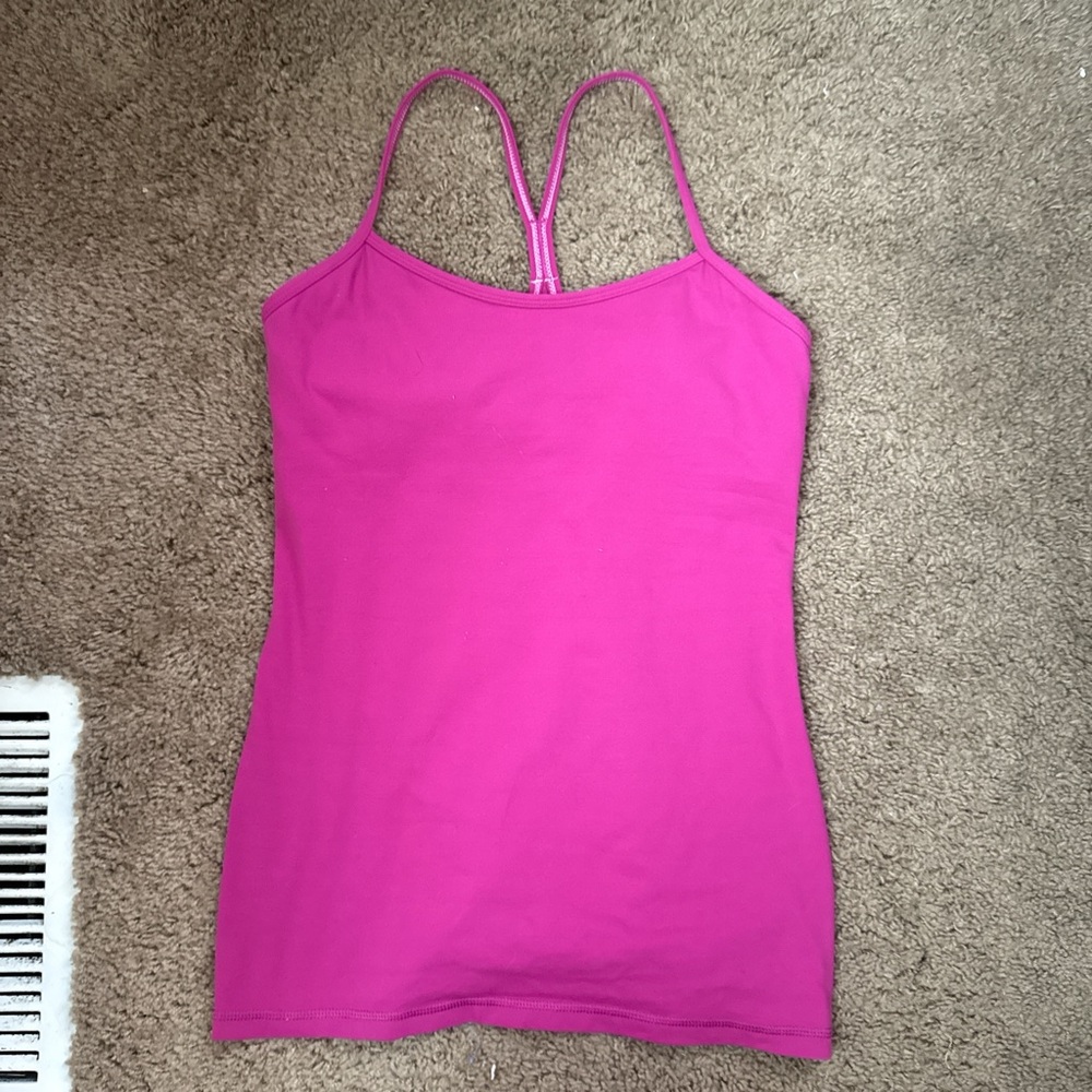 lululemon athletica Vibrant Pink Camisole